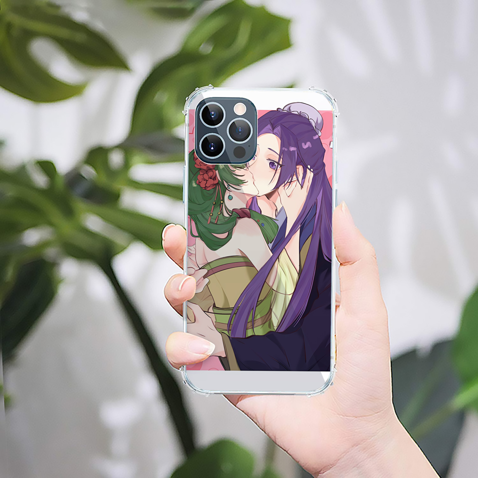 （画像用） 薬屋のひとりごと The Apothecary Diaries 【iPhone 12シリーズ対応】透明スマホケース（クリアソフトケース）